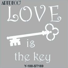 Artdeco 30x30 cm Anahtarlar 169 Stencil
