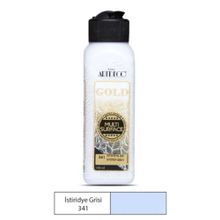Artdeco 341 İstiridye Grisi Gold Multi Surface 140 ml Akrilik Boya