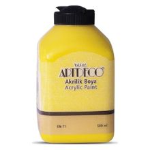 Artdeco 3602 500 ml Koyu Sarı Akrilik Ahşap Boyası
