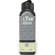Artdeco 3618 140 ml Siyah Akrilik Boya