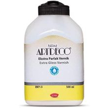 Artdeco 5743849 N:Y-073l-04 Su Bazlı 500 ml Extra Parlak Vernik