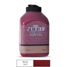 Artdeco 70L-3643 500 ml Bordo Akrilik Ahşap Boyası