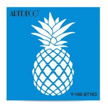 Artdeco Ananas 163 30x30 cm Stencil