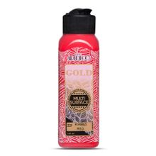 Artdeco Gold Multi Surface 140ml İst. Kırmızısı Akrilik Boya