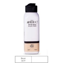Artdeco Saten 140 ml Beyaz Akrilik Boya