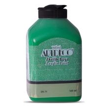 Artdeco Y-070L-3612 Yeşil 500 ml Akrilik Boya