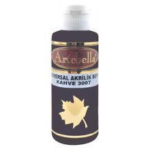 Artebella 30070130 130 cc Kahverengi Universal Akrilik Boya