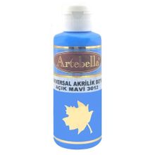 Artebella 30120130 130 cc Açik Mavi Universal Akrilik Boya