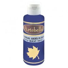 Artebella 3013 Koyu Mavi 130 cc Akrilik Opak Boya