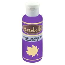 Artebella 3014 Mor 130 cc Akrilik Opak Boya