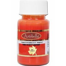 Artebella 50 cc Turuncu Transparan Cam Vitray Boyası