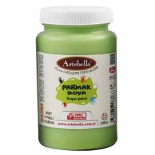 Artebella 8207250 Fıstık Yeşili 250 ml Parmak Boya