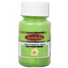 Artebella 881050 50 cc Fıstık Yeşili Transparan Cam Vitray Boyası