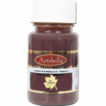 Artebella 881150 Kahverengi 50 ml Transparan Cam Vitray Boyası