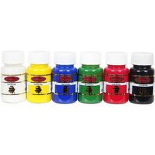 Artebella ABSTİ001 Transparan Ipek Boyası 50 cc 6'lı Set