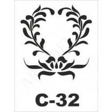 Artebella C-32 15X20 cm Stencil