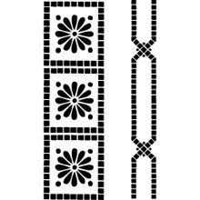 Artebella D-10 20X30 cm Stencil