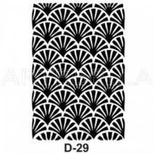Artebella D-29 20X30 cm Stencil