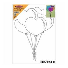 Artebella DKT012 25x35 cm Desenli Tuval Kompozit Boyama
