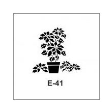 Artebella E-41 10X10 cm Stencil