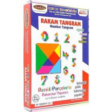 Artebella IQTN0002 Rakam Tangram Iq ve Gelişim Ürünleri