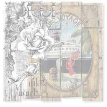 Artebella Koyu Zemin 25x25 cm 6050K Mixart Kolay Transfer