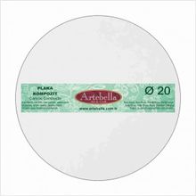 Artebella KPYTC020 Preslenmiş Yuvarlak 20 cm Kompozit Plaka