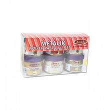 Artebella Metalik 50 cc 6'lı Rölyef Pasta