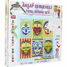 Artebella ST-05 32x32 cm Tuval Boyama Seti