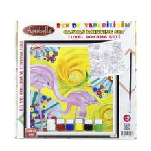 Artebella ST03 32x32 cm Tuval Boyama Seti