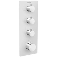 Artema A47189 Aquaheat S5 Krom Ankastre 5 Yollu Yönlendirici Banyo Duş Bataryası