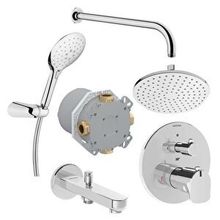 Artema A49279 Root Round Krom Ankastre Duş Seti