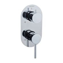 Artema Minimax A41652 Krom Yönlendiricili 3 Yollu Ankastre Banyo Bataryası