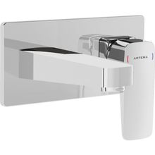 Artema Root Square A42738 Krom Sıva Üstü Ankastre Lavabo Bataryası
