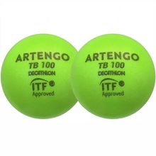 Artengo TB100 2'li Yeşil Sünger Tenis Topu