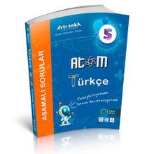 Artı Zeka Yayınları 5. Sınıf Atom Türkçe Aşamalı Soru Bankası
