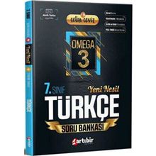 Artıbir Yayınları 7. Sınıf Çetin Ceviz Omega Türkçe Soru Bankası 0922