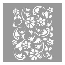 Artikel Uçuşan Çiçek Stencil Boyama şablonu 30x30 cm Duvar Stencil