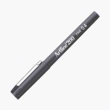 Artline 200 Gri 0.4 mm Keçe Uçlu Kalem