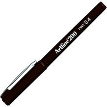 Artline 200 Koyu Kahverengi 0.4 mm Keçe Uçlu Kalem