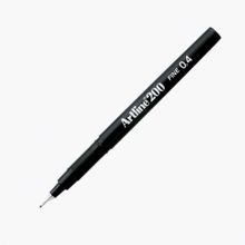 Artline 200 Siyah 0.4 mm Keçe Uçlu Kalem