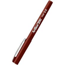 Artline 200N Fine 0.4 mm Koyu Kahverengi Keçe Uçlu Yazı Kalemi