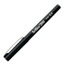 Artline 200N Fine 0.4 mm Siyah Keçe Uçlu Yazı Kalemi