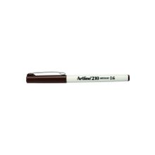 Artline 210 0.6 mm Medium Liner Koyu Kahverengi Keçe Uçlu Kalem