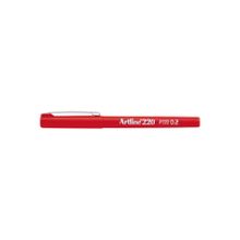 Artline 220 Super Fine 0.2 mm Kırmızı Keçe Uçlu Kalem