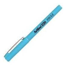 Artline 220N 0.2 mm Açık Mavi Super Fine İnce Keçe Uçlu Yazı Kalemi