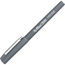 Artline 220N 0.2 mm Gri Super Fine İnce Keçe Uçlu Yazı Kalemi