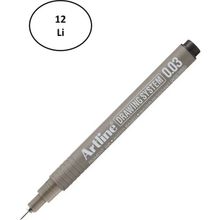 Artline 2303 Drawing 0.03 mm Siyah 12 Adet Çizim Kalemi