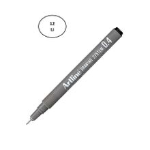 Artline 234 0.4 mm 12'li Siyah Çizim Kalemi