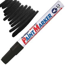 Artline 400XF Uç 2,3 mm Siyah Paint Marker Çok Amaçlı Boyama Markörü